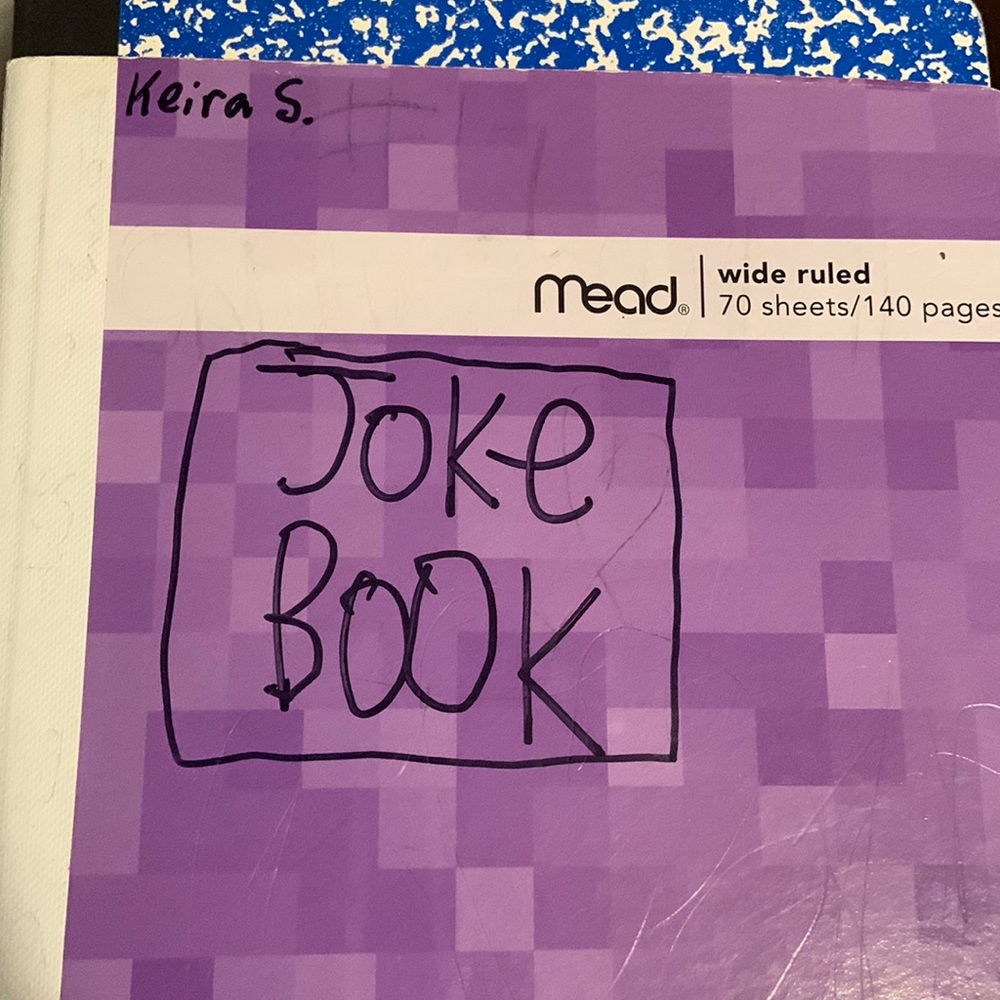 Joke starter notes